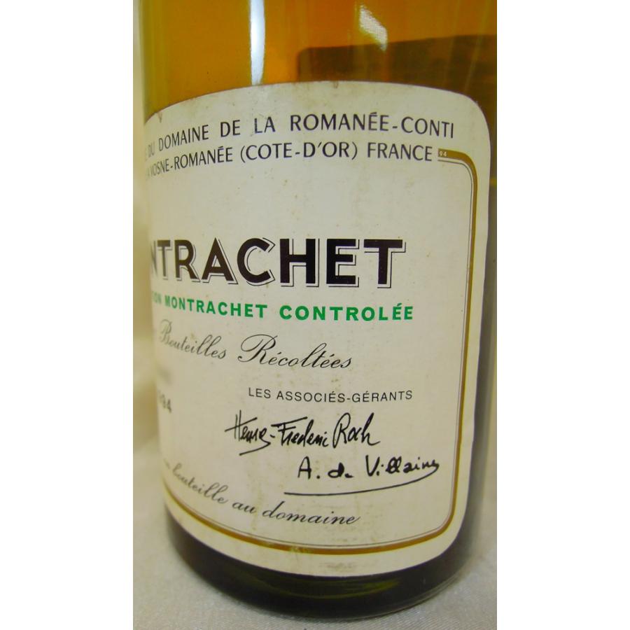 DRC モンラッシェ 1994 Montrachet  空瓶 DRC モンラッシェ 1994 Montrachet 空瓶 【公式通販】