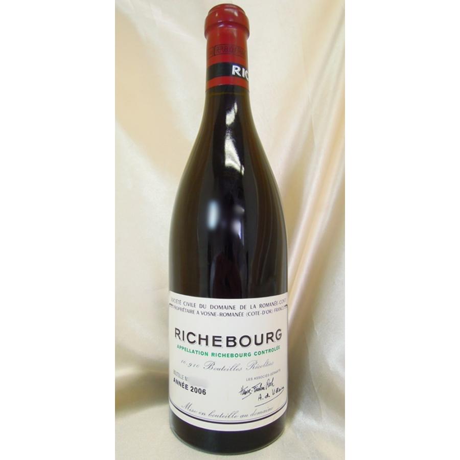 赤ワイン DRC リシュブール　2006 DRC Richebourg ブルゴーニュ｜chateau-tokyo