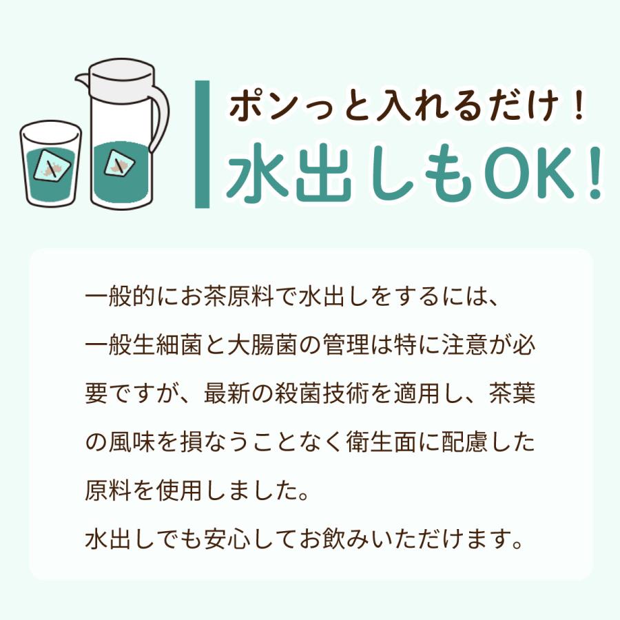 オーガニック グリーンルイボスティー お徳用 ティーバッグ 2g×100包入×5パックセット有機 ノンカフェイン ノンカロリー 妊活 妊婦 美容 ティーパック｜chatsuminosato｜06