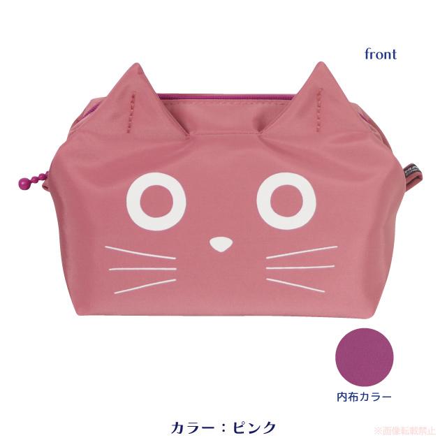 フェイスたまポーチ(ノアファミリー 猫グッズ ネコ雑貨 ねこ柄 フェイスたまポーチ(ノアファミリー 猫グッズ ネコ雑貨 ねこ柄