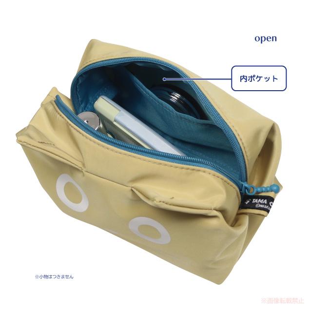 フェイスたまポーチ(ノアファミリー 猫グッズ ネコ雑貨 ねこ柄