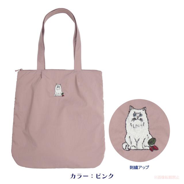 ツールームトートショルダーバッグ(ノアファミリー 猫グッズ ネコ雑貨 ねこ柄 ヴィンテージキャット ギフト プレゼント 2025ss） 051-A1023 |  | 02