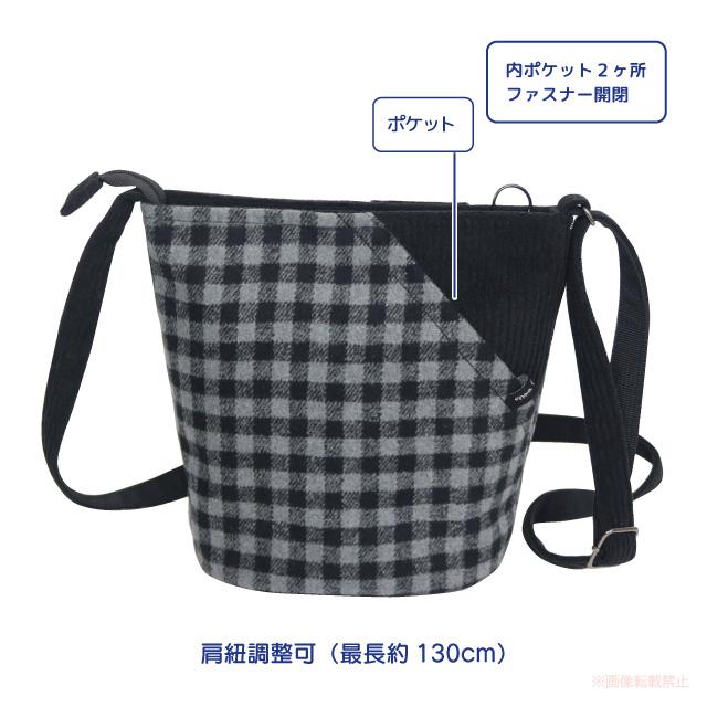 NOAH チェック柄ウエストポーチ NOAH チェック柄ウエストポーチ