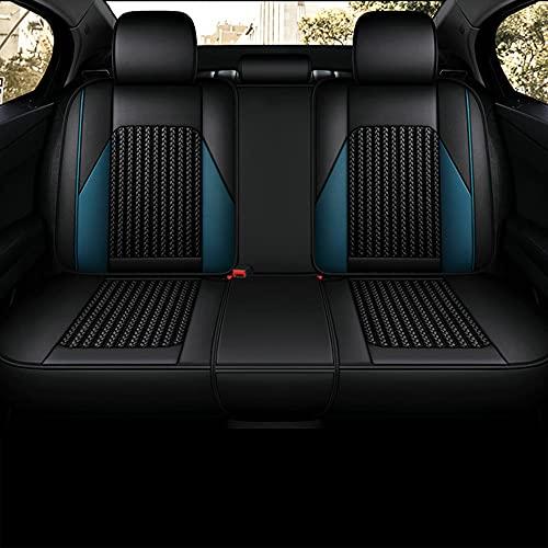 非売品 BPOOBP for Volvo S 60 Hybrid S 60 Inscription S 60 Cross Country Car Seat Cover Full Set PU Leather All-Weather Seat Cover， Blue