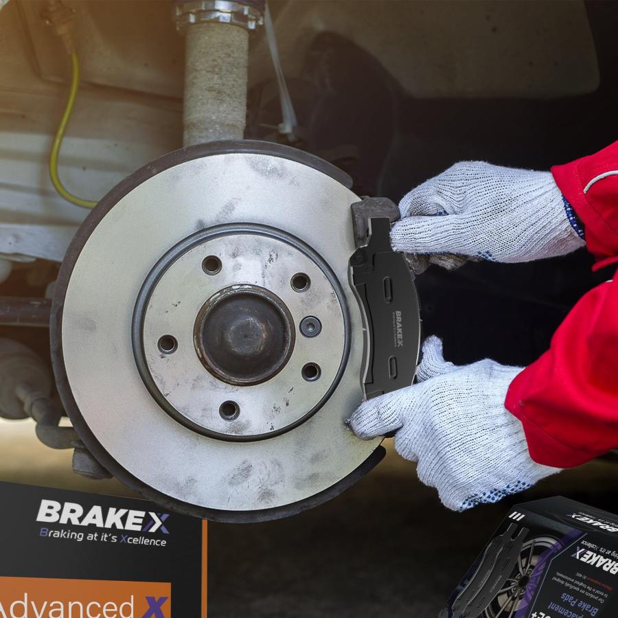 大評判 【リア】 Brake X Advanced X Replacement Disc Rotors and Premium Ceramic Brake Pads Kit|6本セット|Honda Civic 1.8 2006-2015用
