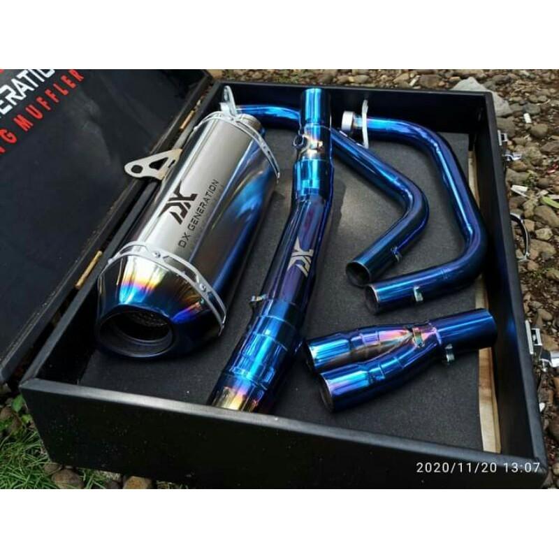 フルエキゾーストマフラー フルシステムマフラー ステンレス R25 MT25
