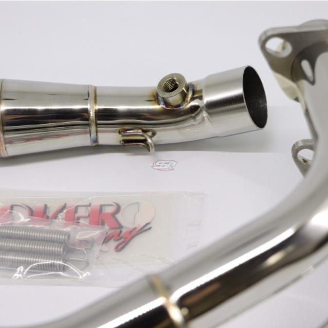 OVERレーシング フォッカーマフラー CK43Aスカイウェイブ400用