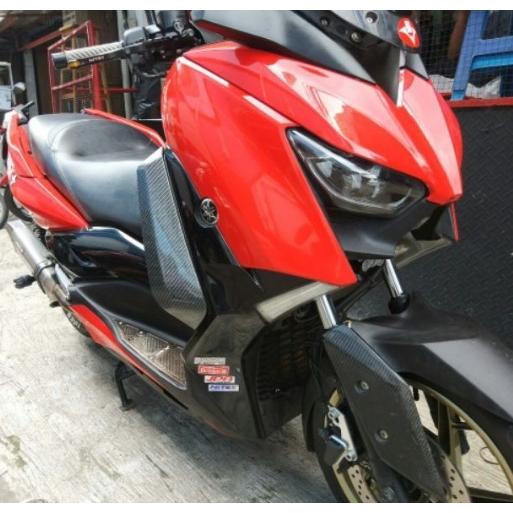 ヤマハ XMAX250cc XMAX専用 カーボン調 ディフューザー 足用風よけ