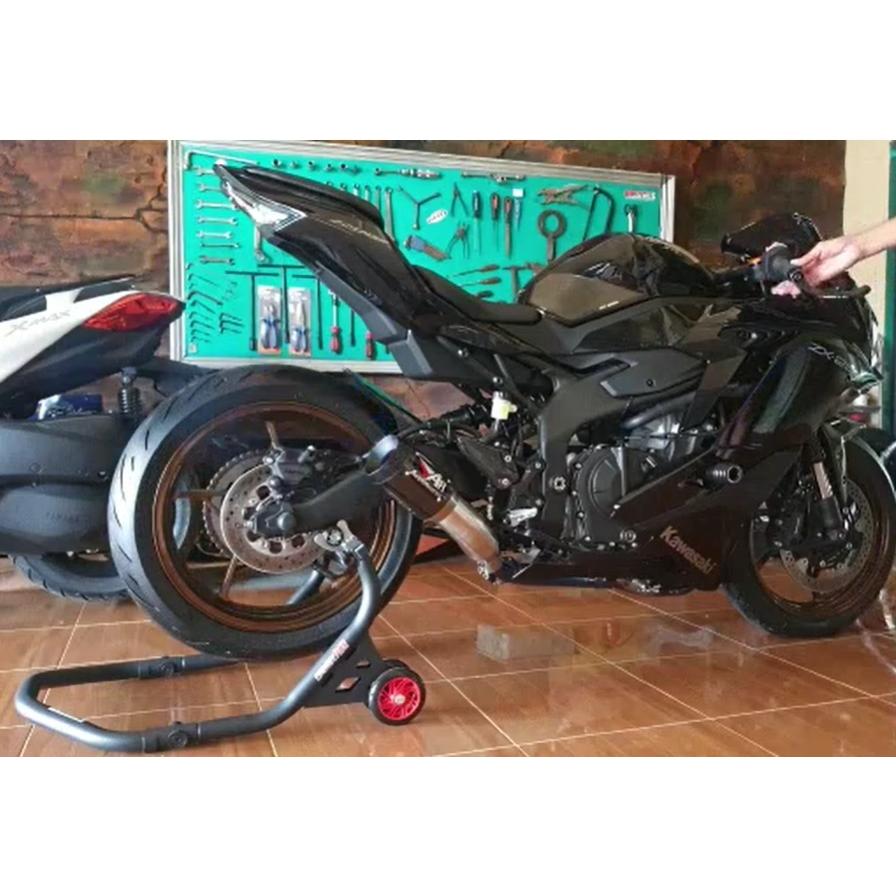 KAWASAKI ZX25R用 カーボン調 フルシステムマフラー フル KAWASAKI ZX25R用 カーボン調 フルシステムマフラー フル