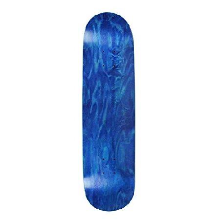Moose Complete Skateboard Stain Blue 8.0 with Silver Trucks and White Wheels 並行輸入品