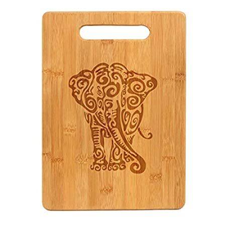 【期間限定】 Bamboo Elephant Tribal Board Cutting Wood まな板