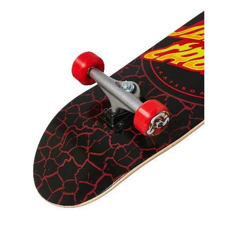 Santa Cruz スケートボード コンプリート フレームドット レッド 8.25インチ x 31.5インチ 組み立て済み並行輸入品 