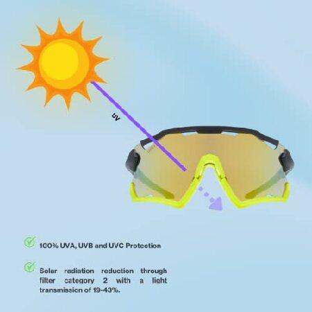 [ウベックス] スポーツサングラス UV400 くもり止め ミラーレンズ 自転車/アウトドア sportstyle 228並行輸入品 