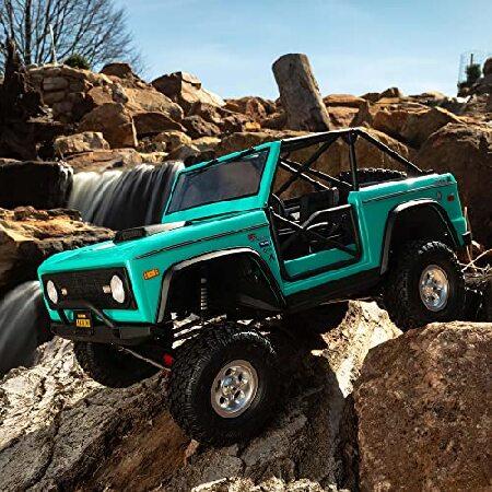 【希少品】 Axial RC Truck 1/10 SCX10 III Early Ford Bronco 4WD RTR (Battery and Charger Not Included)， Turquoise Blue， AXI03014T1並行輸入品 【QGW1350711213】(47344円)