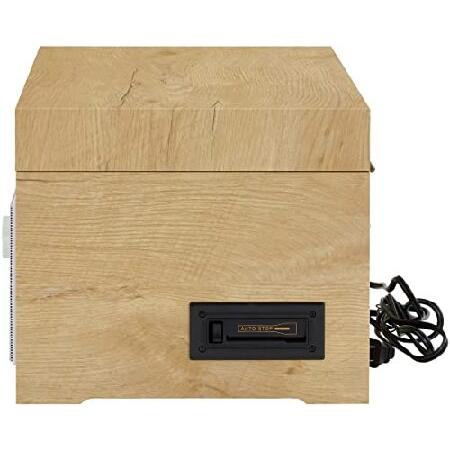 【最安値挑戦中】 Crosley CR7018A-NA Haydn 3-Speed Turntable with Bluetooth， AM/FM Radio， CD/Cassette Player， and Aux-in， Natural並行輸入品 【PET7275076156】(25500円)