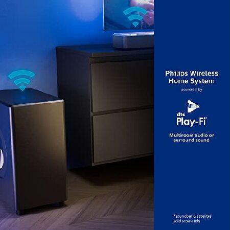 PHILIPS Fidelio FW1 Wireless Subwoofer with DTS Play-Fi， Black (TAFW1/00) スピーカー