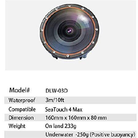 DIVEVOLK ドームレンズ SeaTouch 4 Max水中ハウジング用 