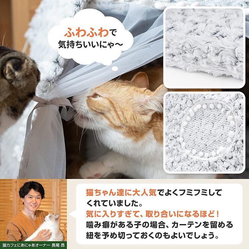 猫カフェ推薦 なにわ猫 猫ベッド 犬ベッド ペットテント 猫小屋 キャットハウス L 在庫僅少 猫テント 犬小屋