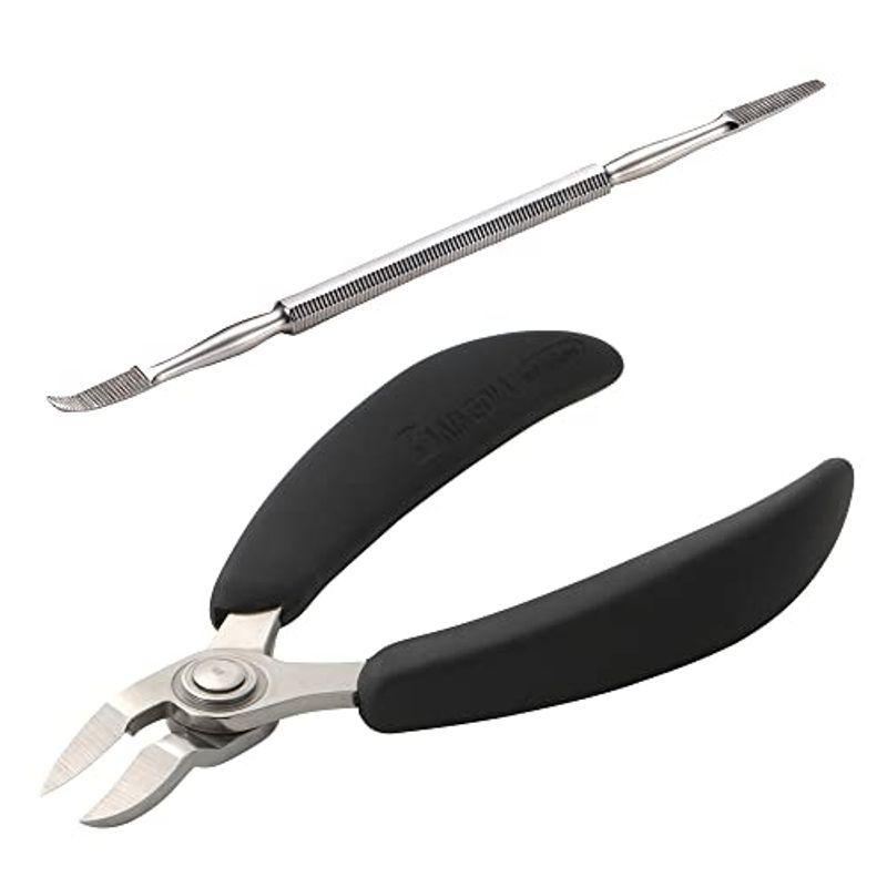 アイメディア 爪切り 爪やすり セット ニッパータイプ 日本製 爪きり 巻き爪 硬い爪 足の爪 ネイルケア ニッパー式爪切り 巻き爪ヤスリ 爪切り Vest Doctum Edu Br