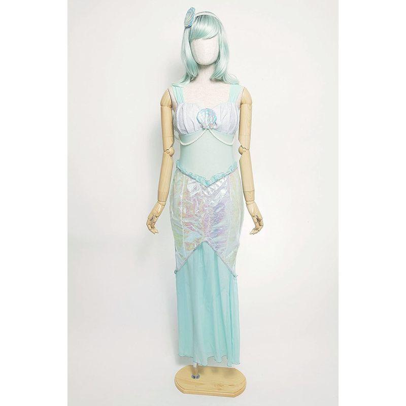 Party City Lunatic Lemony Lollipop コスプレ 水色 レディース 高品質の人気 Mermaid Princess