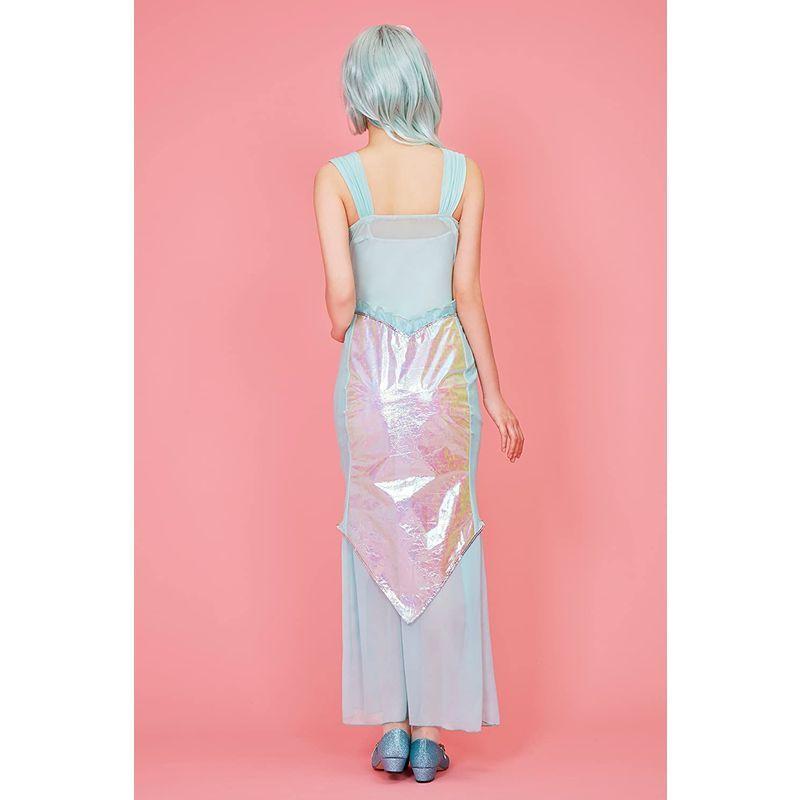 Party City Lunatic Lemony Lollipop コスプレ 水色 レディース 高品質の人気 Mermaid Princess
