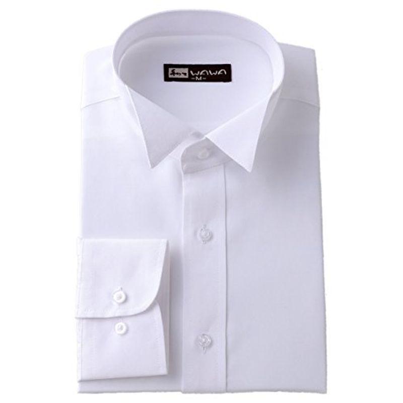 ワワジャパン Wawajapan 結婚式に使えるウイングカラーシャツ K 2 シングルカフス M 激安の
