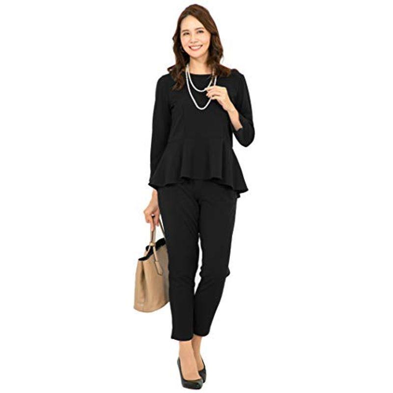 ネットショップ アッドルージュ Addrouge セットアップ レディース パンツドレス おしゃれ スーツ パンツスーツ パンツt5308mテーパードブラ アウトレット超安い Ssl Daikyogo Or Jp