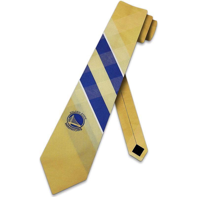 Golden State Warriors Grid Poly Necktie｜chay-life-store｜02