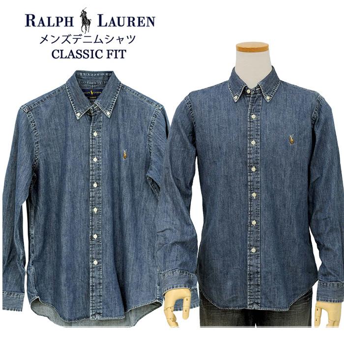 ラルフローレン デニムシャツ POLO Ralph Lauren 父の日 ダンガリー 