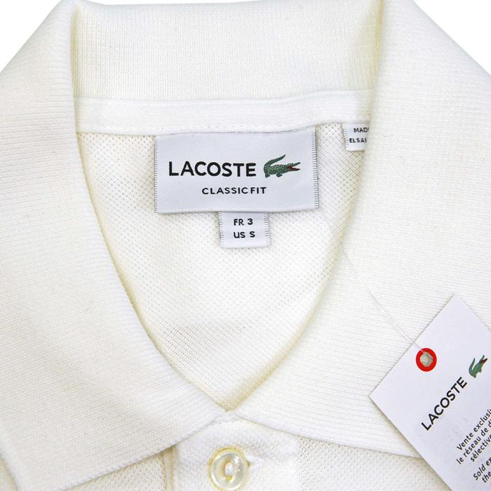 LACOSTE（ラコステ） ポロシャツ 半袖 鹿の子 べーシック 定番 メンズ