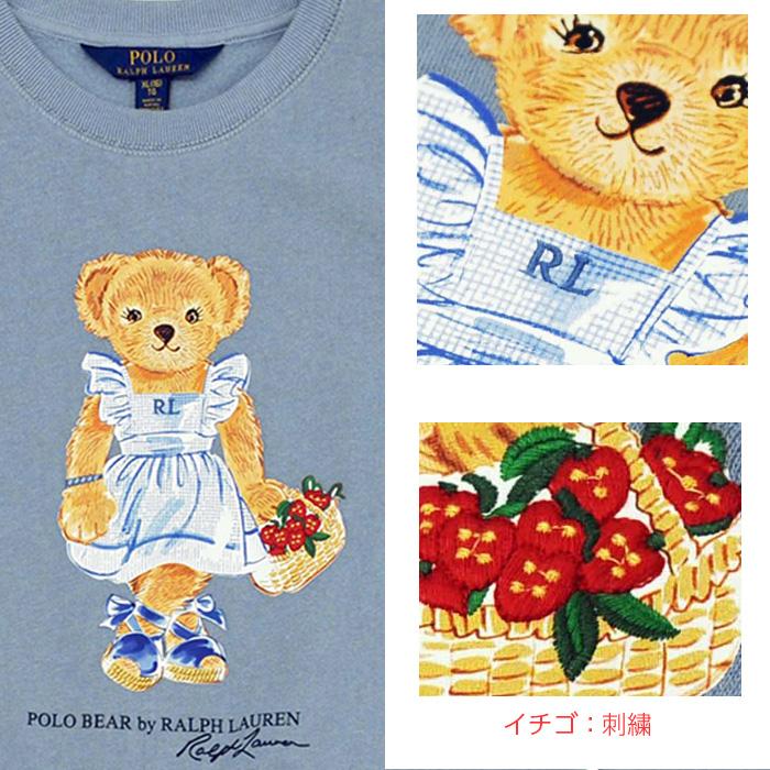 POLO RALPH LAUREN ラルフローレン ガールズ ポロベアートレーナー  POLO BEAR トップス #313903889｜cheap-tock｜06