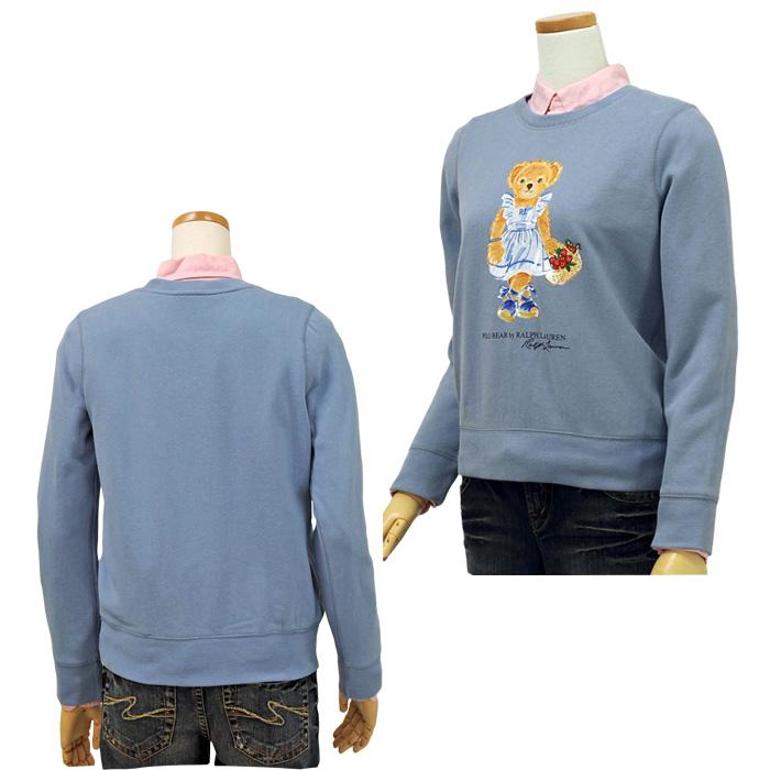 POLO RALPH LAUREN ラルフローレン ガールズ ポロベアートレーナー  POLO BEAR トップス #313903889｜cheap-tock｜07