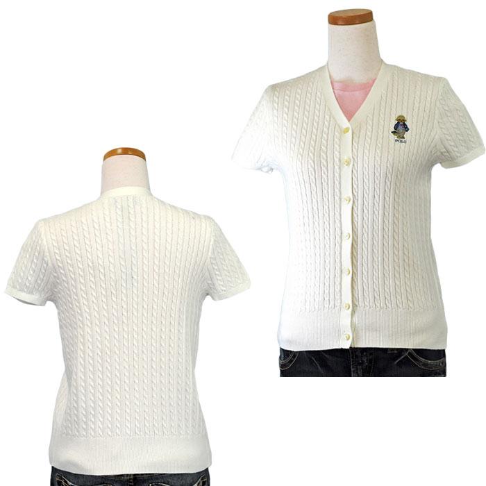 【正規品】POLO RALPH LAURENポロラルフローレン)半袖カーディガン POLO RALPH LAUREN（ポロ・ラルフローレン） ポロ ラルフローレン