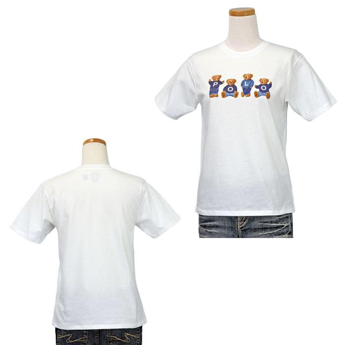 POLO RALPH LAUREN ポロ ラルフローレンガールズ  POLO BEAR  ポロベアー半袖Tシャツ  クマ    #313a11851の画像