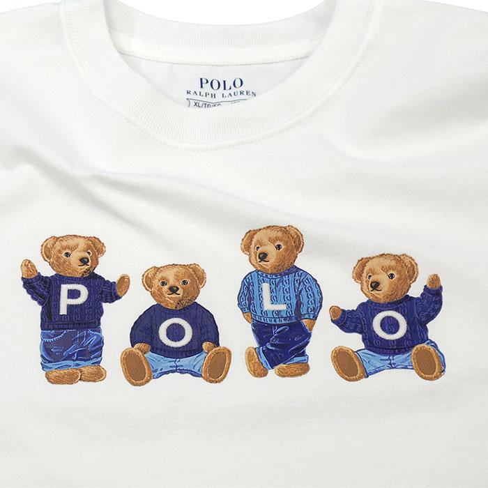 POLO RALPH LAUREN ポロ ラルフローレンガールズ  POLO BEAR  ポロベアー半袖Tシャツ  クマ    #313a11851の画像