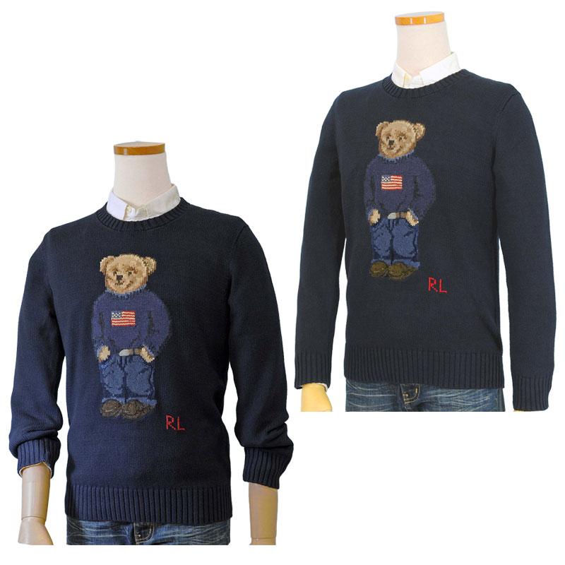 ラルフローレン ポロベア 3Dニット 正規品 XS POLO RALPH LAUREN（ポロ・ラルフローレン） ポロベアー POLOBEAR