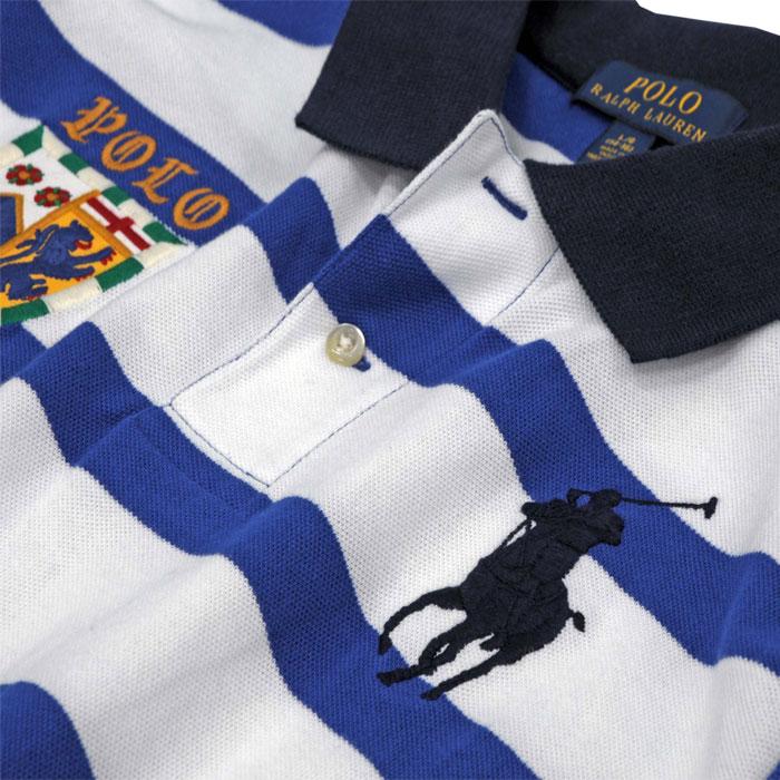 ポロ ラルフローレン ボーイズ POLO  Ralph Lauren 半袖ポロシャツ  ボーダー ビッグポニー  #323737849｜cheap-tock｜15