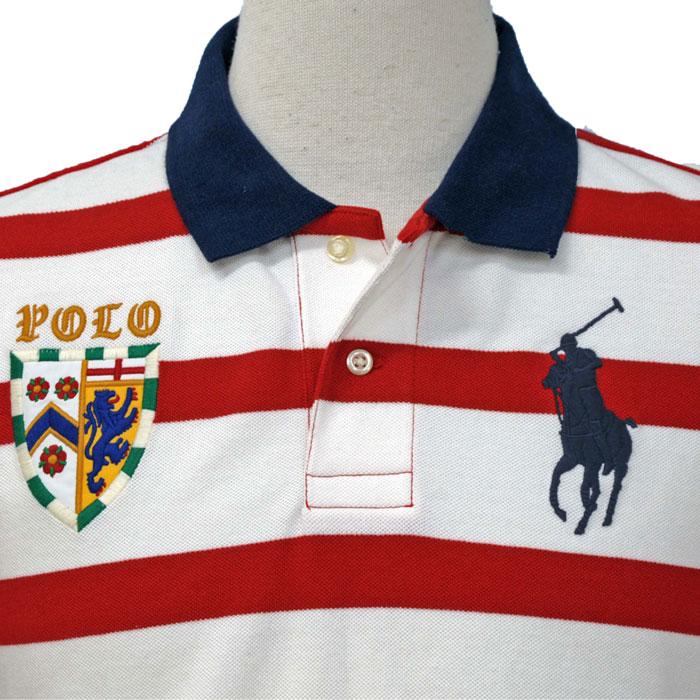 ポロ ラルフローレン ボーイズ POLO  Ralph Lauren 半袖ポロシャツ  ボーダー ビッグポニー  #323737849｜cheap-tock｜08