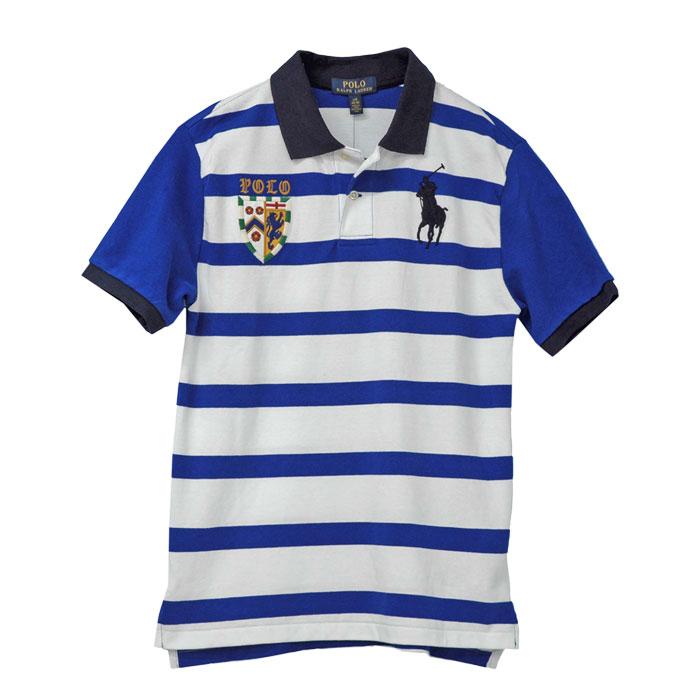 ポロ ラルフローレン ボーイズ POLO  Ralph Lauren 半袖ポロシャツ  ボーダー ビッグポニー  #323737849｜cheap-tock｜13