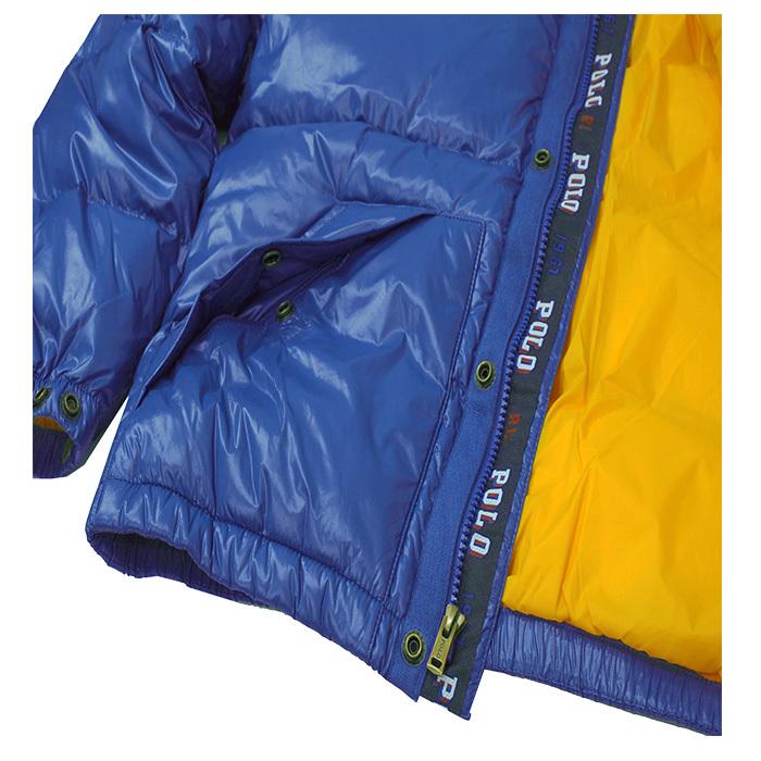 POLO RALPH LAUREN ラルフローレン フード付 ダウンジャケット POLO RALPH LAUREN ラルフローレン フード付 ダウンジャケット