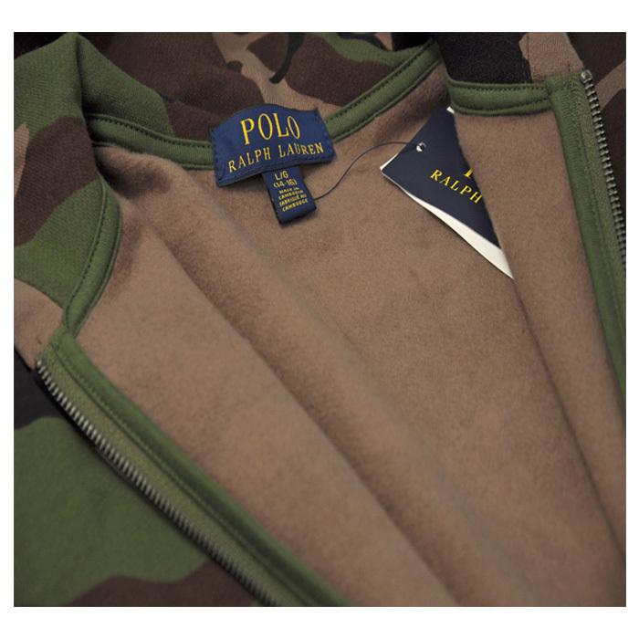 パーカー ポロ ラルフローレン ボーイズ POLO Ralph Lauren カモフラ フルジップパーカー 2021  送料無料  #323832974｜cheap-tock｜05