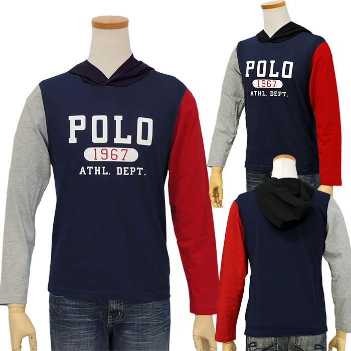 ラルフローレン Tシャツ パーカー POLO Ralph Lauren POLOロゴ ラルフローレン ボーイズ 長袖 Tパーカー #323853714｜cheap-tock｜06