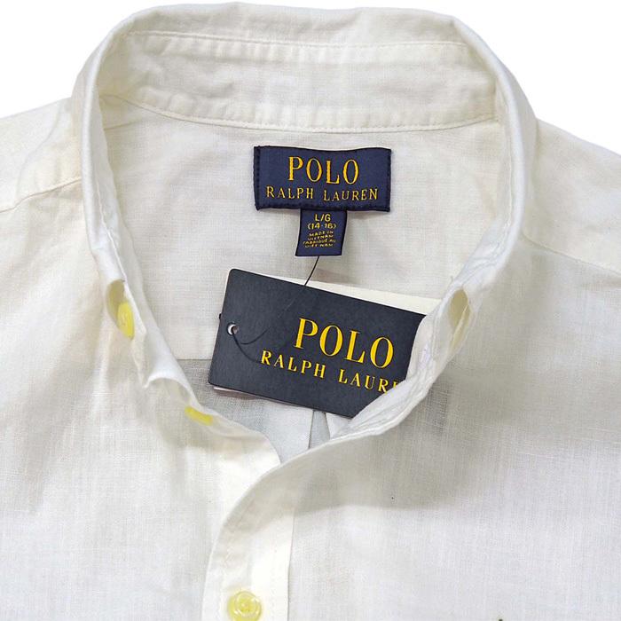 ラルフローレン ボーイズ POLO Ralph Lauren 半袖シャンブレーシャツ  