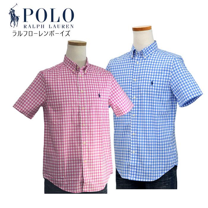 POLO RALPH LAUREN Ralph Lauren 半袖シャツ ギンガムチェック POLO RALPH LAUREN Ralph Lauren 半袖シャツ ギンガムチェック