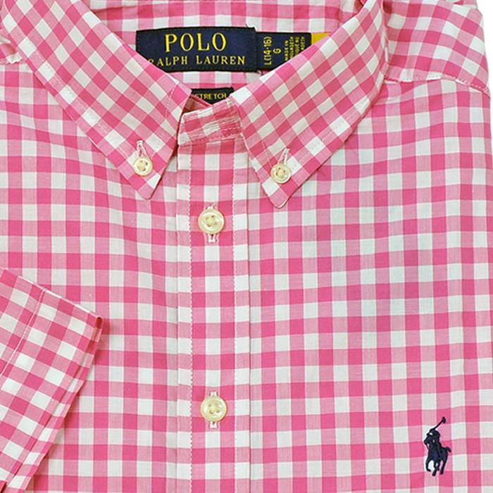 POLO RALPH LAUREN Ralph Lauren 半袖シャツ ギンガムチェック POLO RALPH LAUREN Ralph Lauren 半袖シャツ ギンガムチェック