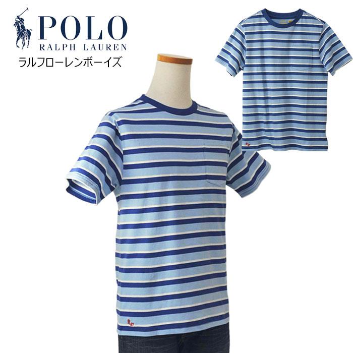 ラルフローレン ボーダー ポロシャツ 半袖 中古・古着通販】POLO RALPH LAUREN (ポロ・ラルフローレン
