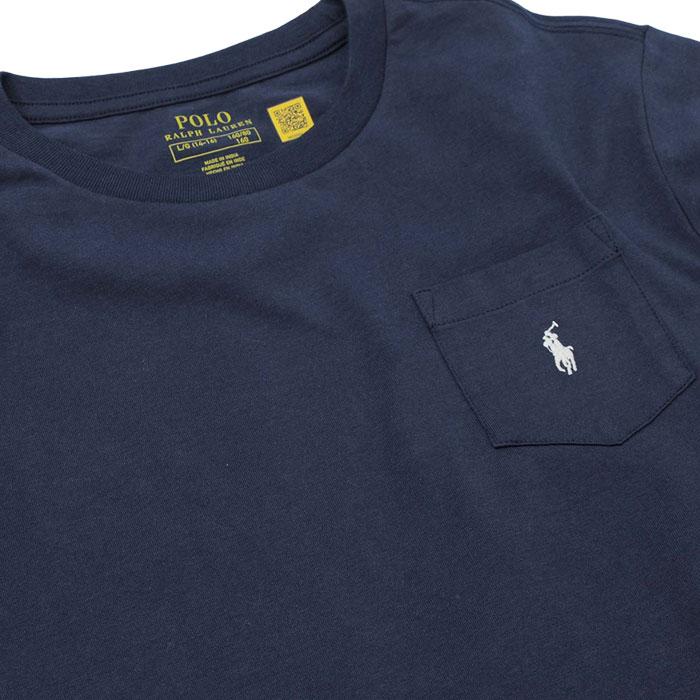 POLO RALPH LAUREN ネイビー 長袖ポロシャツ　新品 POLO RALPH LAUREN（ポロ・ラルフローレン） ポロ ラルフローレン