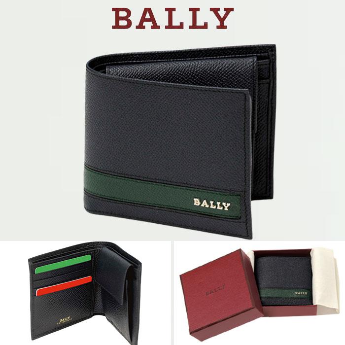 【新品】BALLY バリー EWOODY.O コンパクト財布 付属品箱、保存袋付 新品】BALLY バリー EWOODY.O コンパクト財布 付属品箱、保存袋付