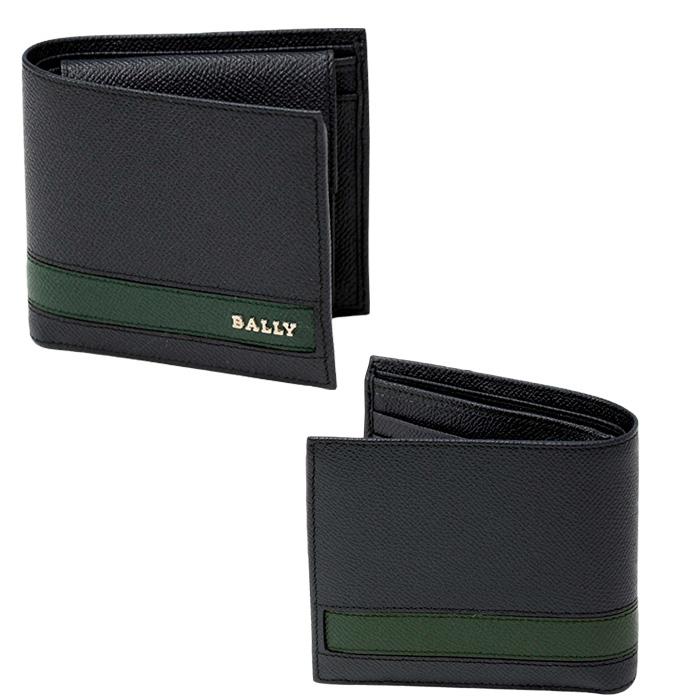 超美品 バリー BALLY 財布 二つ折り レザー 30-25090106 Bally（バリー） BALLY LYITE 二つ折財布 小銭入れ ギフトボックス入