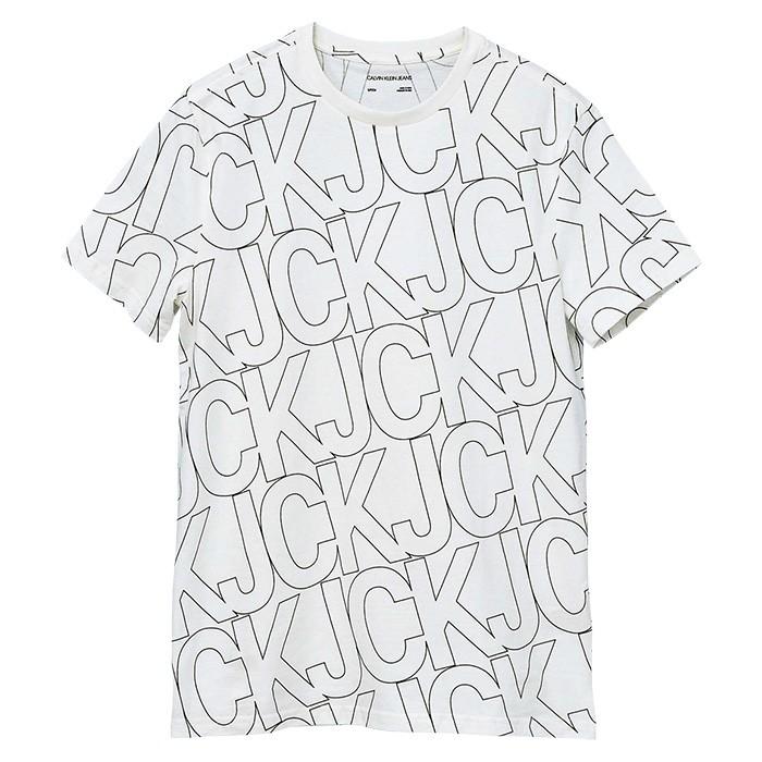 カルバンクライン Calvin Klein Jeans 半袖Tシャツ CKロゴプリント T 
